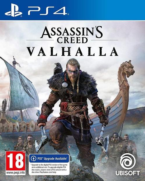 Neuf - Assassin's Creed Valhalla PS4 (Upgrade PS5), Games en Spelcomputers, Games | Sony PlayStation 4, Nieuw, Ophalen of Verzenden