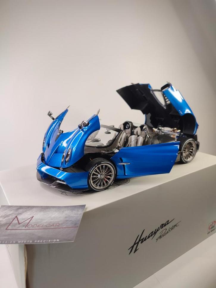 Pagani huayra Roadster 1/18 LCD, Hobby & Loisirs créatifs, Voitures miniatures | 1:18, Comme neuf, Voiture, Autoart, Enlèvement ou Envoi