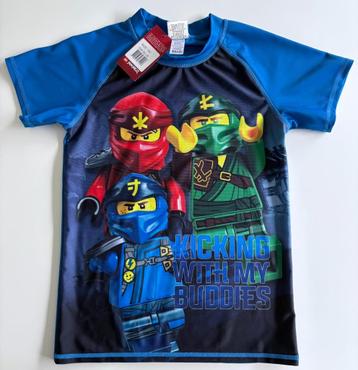 Stoer zwemshirt met print van Lego Ninjago 140 beschikbaar voor biedingen