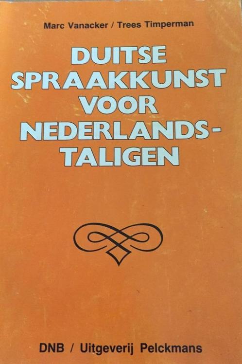 Duitse spraakkunst voor Nederlandstaligen + minigrammatik, Boeken, Studieboeken en Cursussen, Zo goed als nieuw, Ophalen of Verzenden