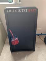 Kriek max reclamebord in verpakking, Ophalen, Nieuw, Krijtbord