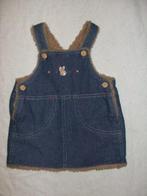 Collection Floriane, une robe doublée fourrure t.6 mois, Ophalen of Verzenden, Meisje
