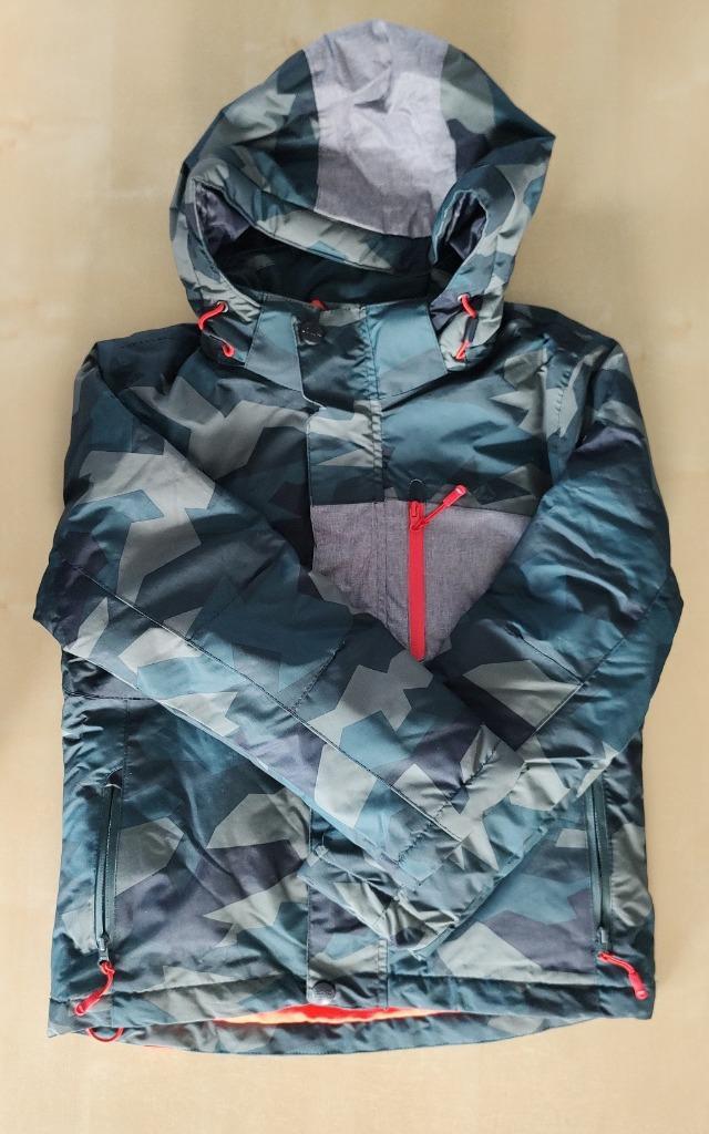 Lekkere warme skijas met legerprint, maat 128, Kinderen en Baby's, Kinderkleding | Maat 128, Zo goed als nieuw, Jongen of Meisje