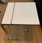 Vintage plooitafel, Huis en Inrichting, Ophalen, Kunststof, Gebruikt, 75 cm of meer