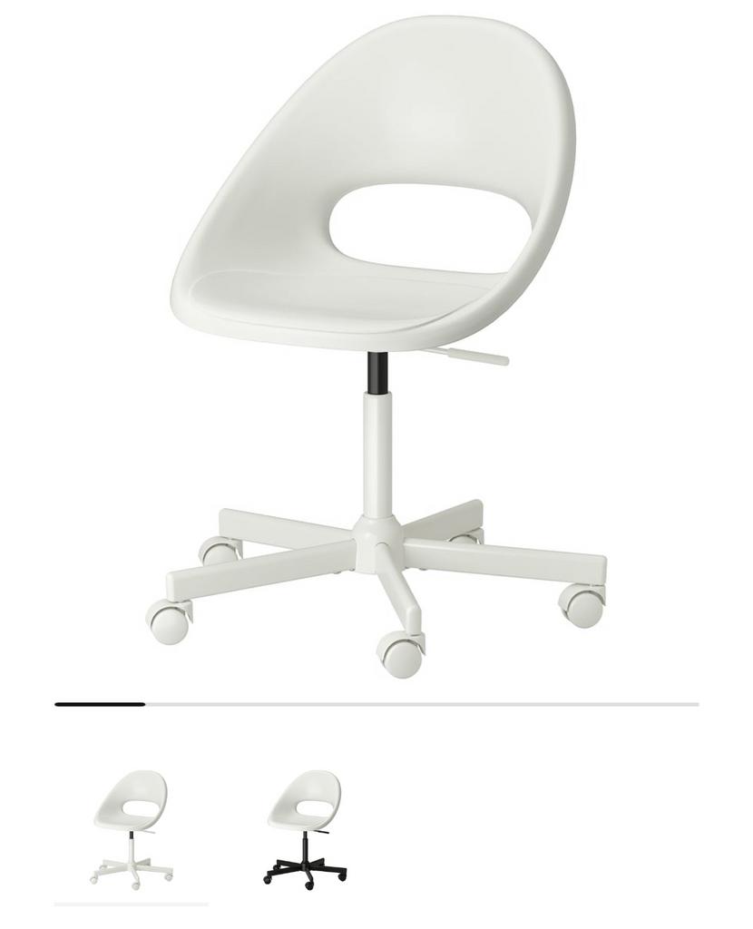 Chaise de bureau – style moderne – pieds noirs, Enlèvement, Comme neuf, Chaise de bureau