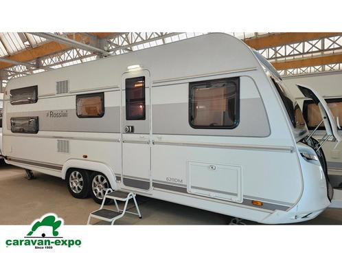 TABBERT ROSSINI 620, Caravans en Kamperen, Caravans, Bedrijf, tot en met 6, 1500 - 2000 kg, Tabbert, 6 tot 7 meter