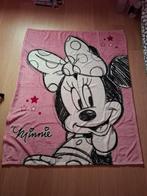 Fleecedeken Minnie Mouse, Kinderen en Baby's, Ophalen, Zo goed als nieuw, Deken