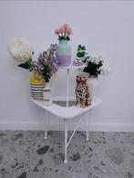 table double vintage bois/métal, Enlèvement