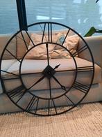 Wandklok, diameter 80 cm, Huis en Inrichting, Woonaccessoires | Klokken, Ophalen, Zo goed als nieuw, Analoog, Wandklok