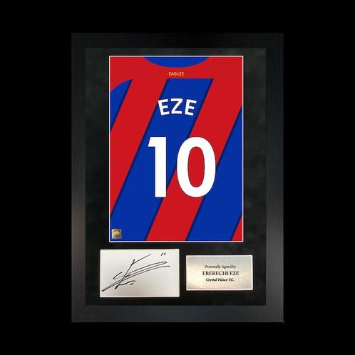Signed shirt eze, Verzamelen, Sportartikelen en Voetbal, Zo goed als nieuw, Shirt, Ophalen of Verzenden