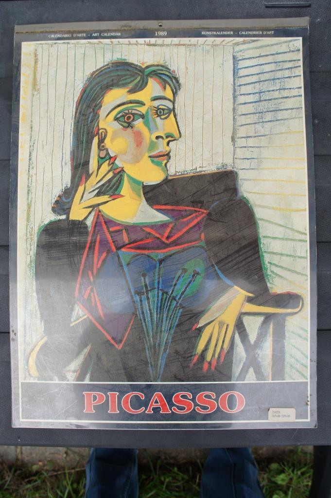 Pablo Picasso (1881-1973) - calendrier 1989, Antiquités & Art, Art | Dessins & Photographie, Enlèvement