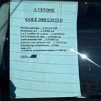 United VW Auto tweedehands uit het jaar 2008, Auto's, Te koop, Golf, Particulier, Radio