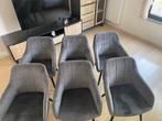 6 stof stoelen, Huis en Inrichting, Ophalen, Zo goed als nieuw, Vijf, Zes of meer stoelen, Stof