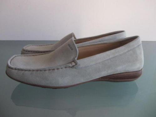Gratis Verzenden | Geox nieuwe blauwe moccasins 36, Kleding | Dames, Schoenen, Nieuw, Instappers, Blauw, Verzenden