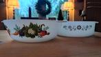 Twee vintage schalen "Pyrex England" en "Pyrorey", Antiek en Kunst, Ophalen