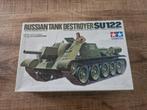 Tamiya SU-122 Russian Tank Destroyer 1/35, Hobby en Vrije tijd, Modelbouw | Auto's en Voertuigen, Tank, 1:32 tot 1:50, Nieuw, Ophalen of Verzenden