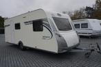 Mooie 6pers.Caravelair met mover, airco, fietsrek, flatsc TV, Caravans en Kamperen, Rondzit, Mover, Bedrijf, Dwarsbed