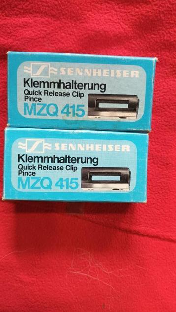 Pinces micro Sennheiser MZQ 415 2 pièces, Enlèvement ou Envoi, Neuf, Autres instruments