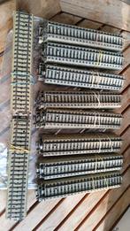 lot de 51 rail droite metal ho marklin, Enlèvement ou Envoi, Rails, Märklin, Courant continu