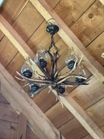 Gewei luster lamp, Enlèvement ou Envoi