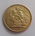 Great Britain 1 sovereign 1904, Postzegels en Munten, Verzenden, Goud