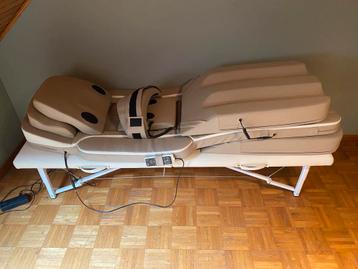 Andullatiematras + onderstel, Sport en Fitness, Massageproducten, Ophalen, Zo goed als nieuw