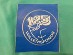 Sticker autocollant Willemsfonds 125jaar, Comme neuf, Enlèvement ou Envoi, Société ou Association