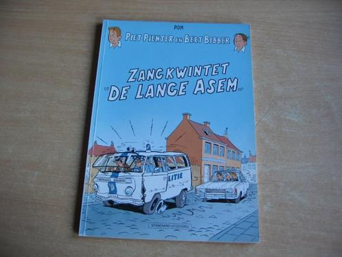 Piet Pienter en Bert Bibber : Zangkwintet " De Lange Asem "., Boeken, Stripverhalen, Gelezen, Eén stripboek, Ophalen of Verzenden
