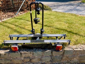 Fietsendrager Thule - voor 2 fietsen, Auto diversen, Fietsendragers, Ophalen, 2 fietsen, Gebruikt, Trekhaakdrager