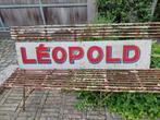 oud reclamebord bier Léopold, Ophalen, Gebruikt, Reclamebord