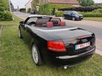 Unieke Audi A4 TDI Cabrio Bouwjaar 2006, Auto's, Audi, Voorwielaandrijving, Cabriolet, A4, Zwart