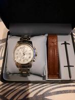 rodania herenhorloge, Handtassen en Accessoires, Staal, Staal, Polshorloge, Zo goed als nieuw