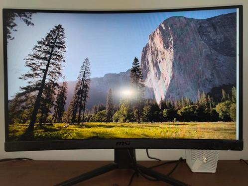 MSI 24-inch gebogen gamingmonitor, Computers en Software, Monitoren, Gebruikt, 151 t/m 200 Hz, HDMI, Gaming, Kantelbaar, 1 tot 2 ms