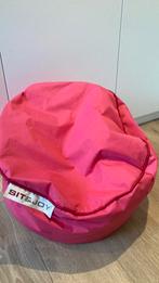 Roze zitzak met rits zodat hoes in wasmachine kan, Huis en Inrichting, Zitzakken, Ophalen, Gebruikt, Roze, Zitzak