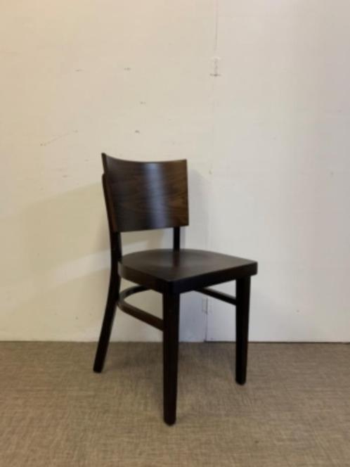 Op de loer liggen esthetisch Schijnen ② 48 horeca cafe stoelen DONKER NOTEN bruin topstaat partij! — Stoelen —  2dehands