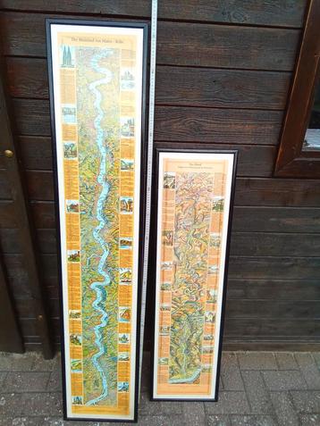 Der Rhein lauf Von Mainz 153/32  , Das Ahrtal  117/32 beschikbaar voor biedingen