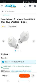 Sennheiser CX Bluetooth draadloze oortelefoon, Ophalen of Verzenden, Zo goed als nieuw, Bluetooth