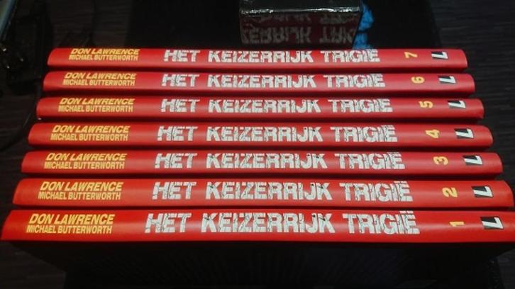 Het keizerrijk Trigië  integrale 1- 7 Lawrence Butterworth, Boeken, Stripverhalen, Nieuw, Complete serie of reeks, Ophalen of Verzenden