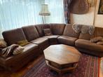 Lederen salon, Huis en Inrichting, Ophalen, Zo goed als nieuw