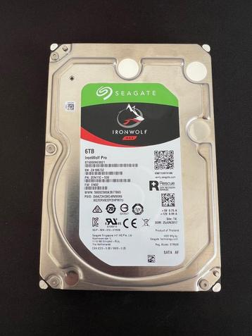 SEAGATE HDD IronWolf PRO NAS 6TB beschikbaar voor biedingen