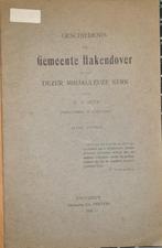Geschiedenis der Gemeente Hakendover en van dezer Mirakuleuz, Gelezen, 19e eeuw, P.V. Bes (pastoor-deken t, Ophalen of Verzenden