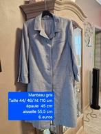 Prachtige grijze jas maat 44/46 dubbel, Kleding | Dames, Ophalen of Verzenden, Gedragen, Grijs