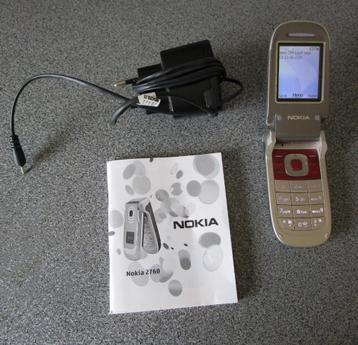 GSM NOKIA 2760 flip model (rood/zilver) beschikbaar voor biedingen