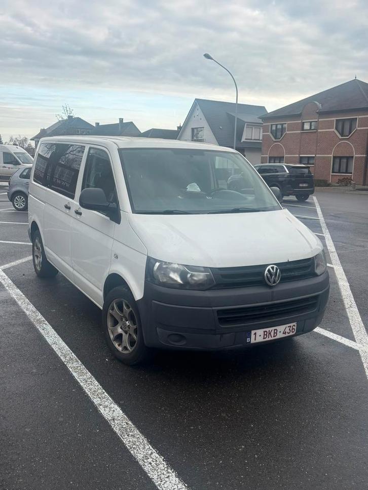Volkswagen Transporter, Auto's, Volkswagen, Particulier, Transporter, Diesel, Euro 5, Monovolume, 4 deurs, Handgeschakeld, Wit