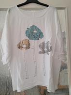Blouse blanche crêpe, Ophalen of Verzenden, Zo goed als nieuw, Blauw