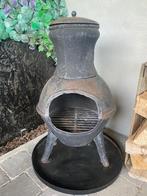Gietijzeren terraskachel hoogte 70cm, Tuin en Terras, Ophalen, Gebruikt