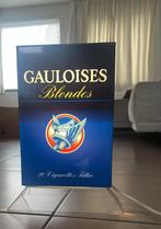 Gauloises Blondes verlichte reclame-lichtbox vintage, Ophalen of Verzenden, Gebruikt, Overige typen