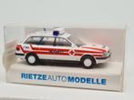 Audi 80 ambulance médecin urgentiste - Rietze 1:87, Comme neuf, Envoi, Voiture, Rietze