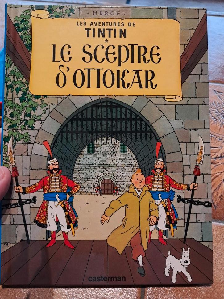 De scepter van Ottokar - Kuifje - Hergé, Boeken, Stripverhalen, Zo goed als nieuw, Eén stripboek, Ophalen of Verzenden