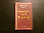 Genealogie van de herinnering /  Henri-Flores Jespers, Boeken, Ophalen of Verzenden